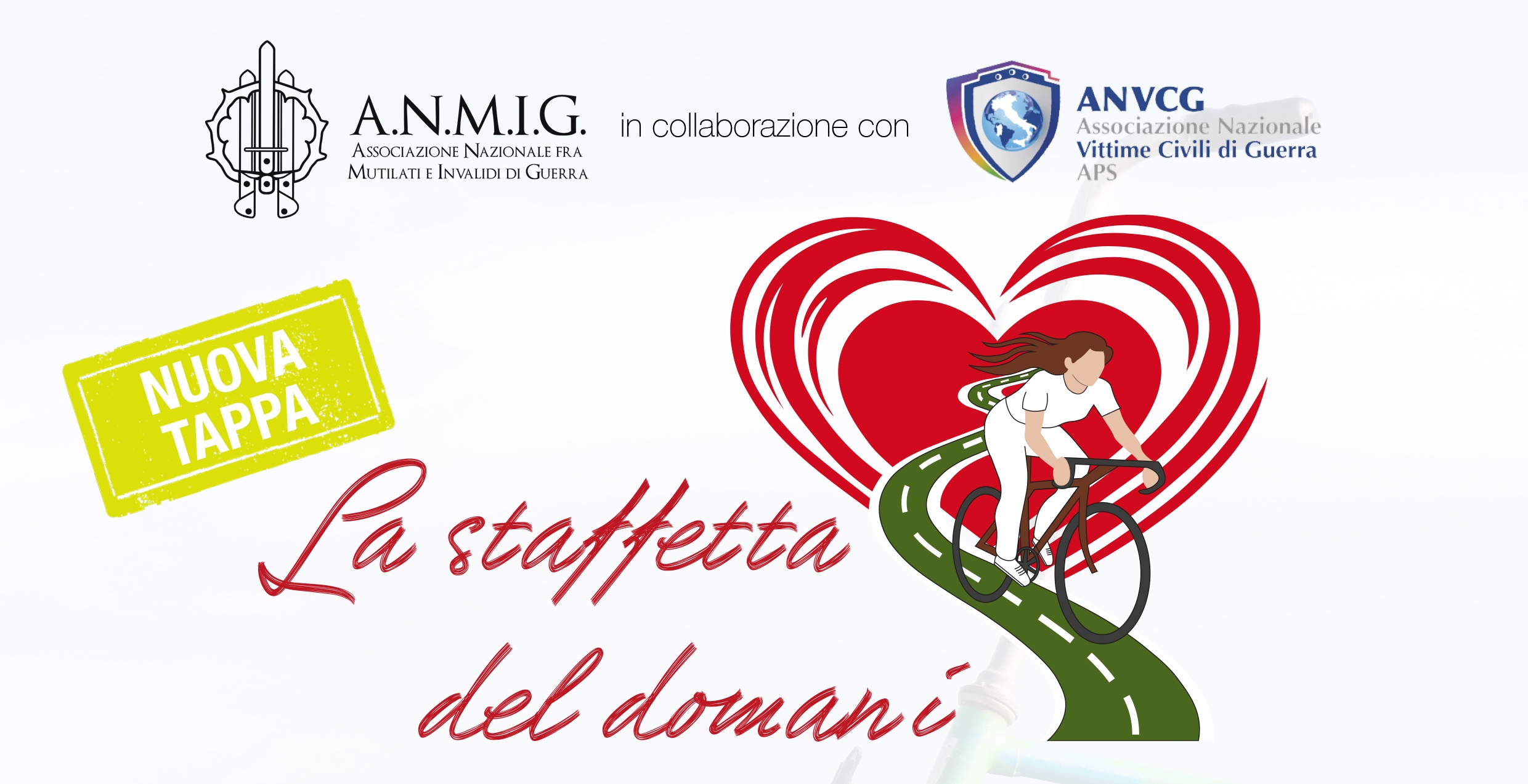 La Staffetta del Domani: il 4 ottobre a Perugia una pedalata tra memoria, Resistenza e futuro
